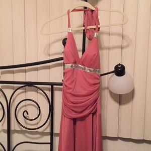 Pink formal dress